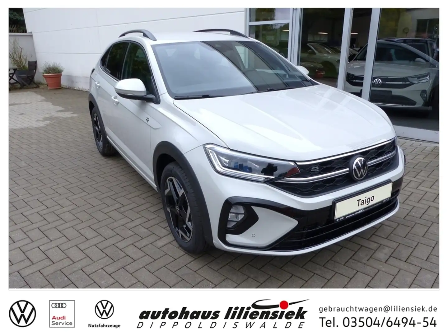 Volkswagen Taigo 1.0 TSI DSG R-Line *LED*PDC* Grau - 1