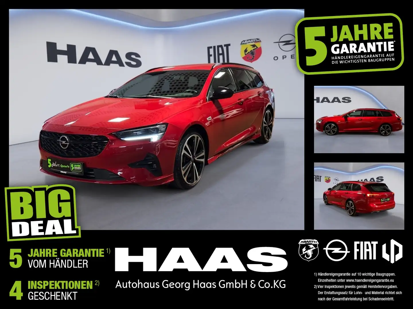 Opel Insignia B ST 2.0 SHT Ultimate VOLLAUSSTATTUNG ! Rot - 1