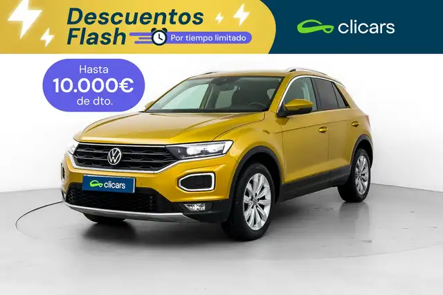 2021 Volkswagen T-Roc in Yellow for sale