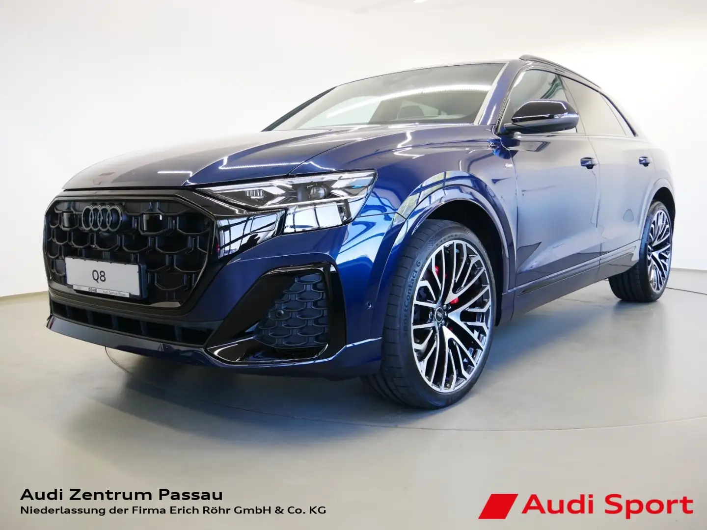 Audi Q8 SUV 50 TDI quattro 210 kW tiptronic Blauw - 1