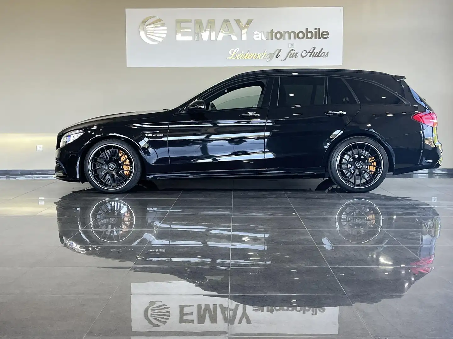 Mercedes-Benz C 63 AMG C 63 S T AMG /Performance Sitze/P.Dach/Head-UP/ Negro - 1