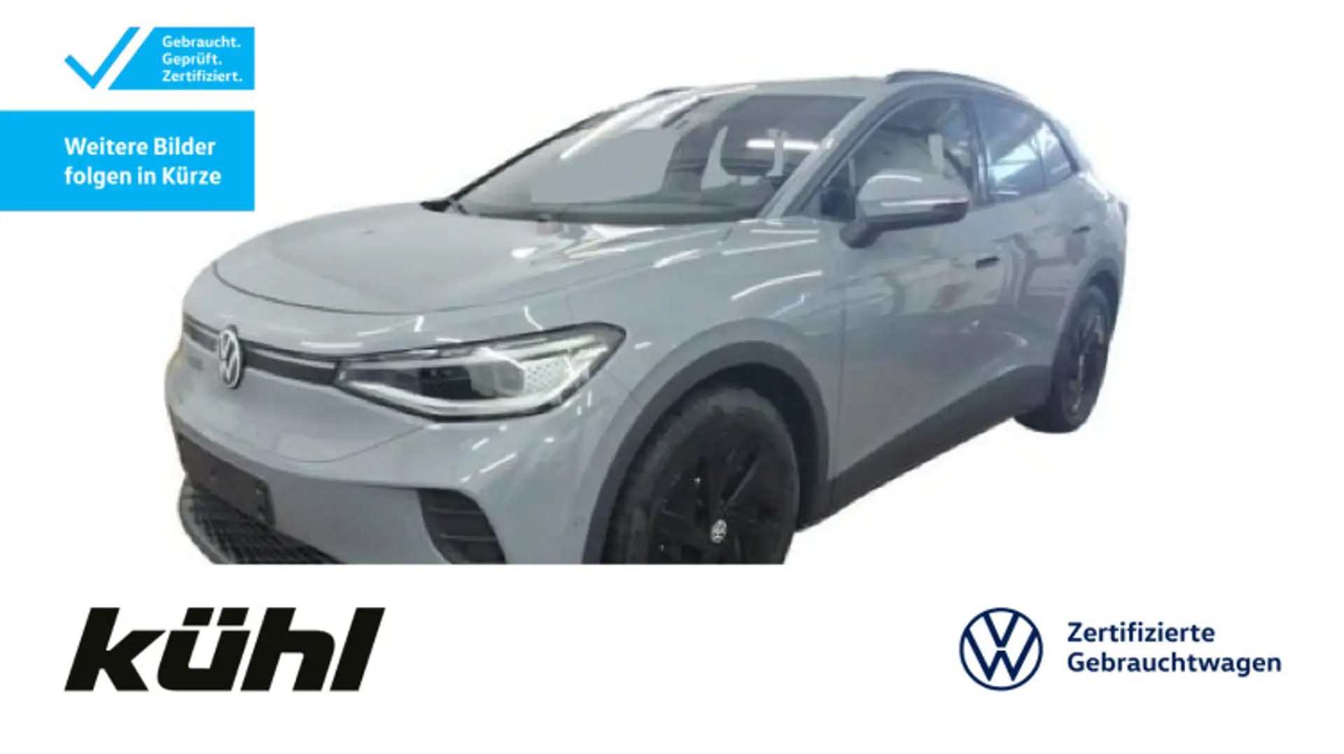 Volkswagen ID.4 Pro IQ.Light/ACC/HuD/360°/App/Navi/AHK Grau - 1
