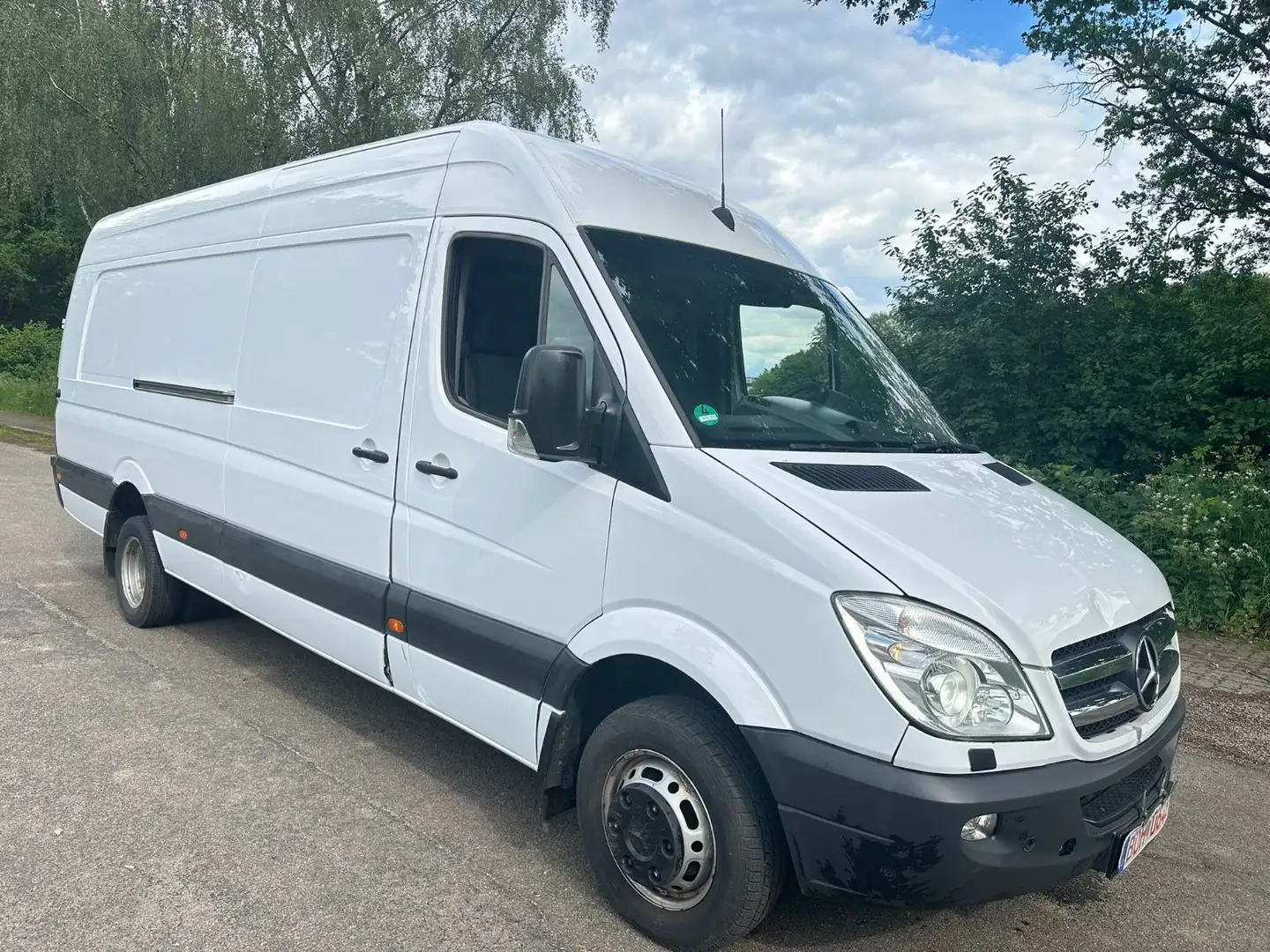 Mercedes-Benz Sprinter *519 CDI*Maxi-Extralang*Xenon-Klima*Top* Blanc - 2
