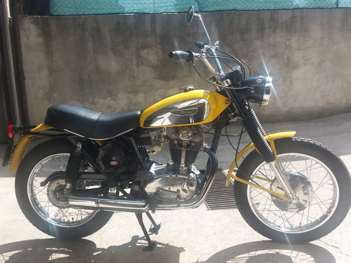 Ducati Scrambler 450 1971 Gelb - 1