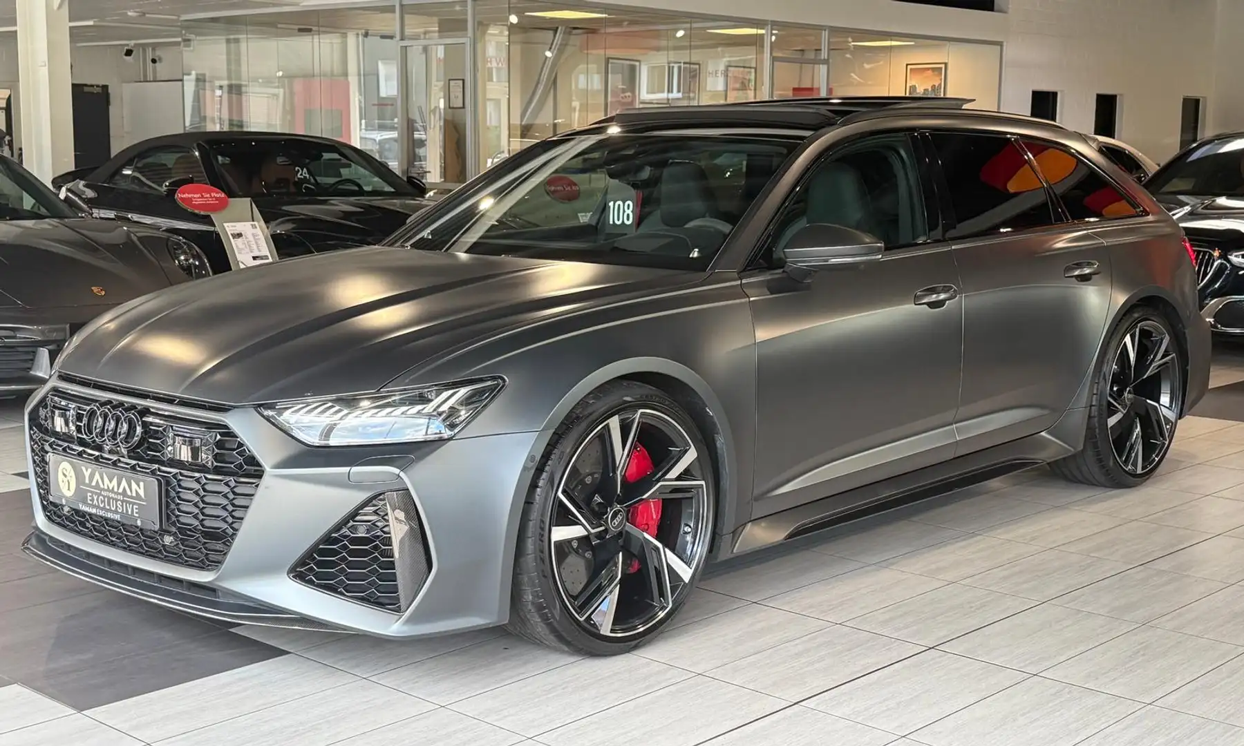 Audi RS6 4.0 TFSI Q*Pano*HuD*B&O-Adv.*Carbon*Dynamik+ Schwarz - 1