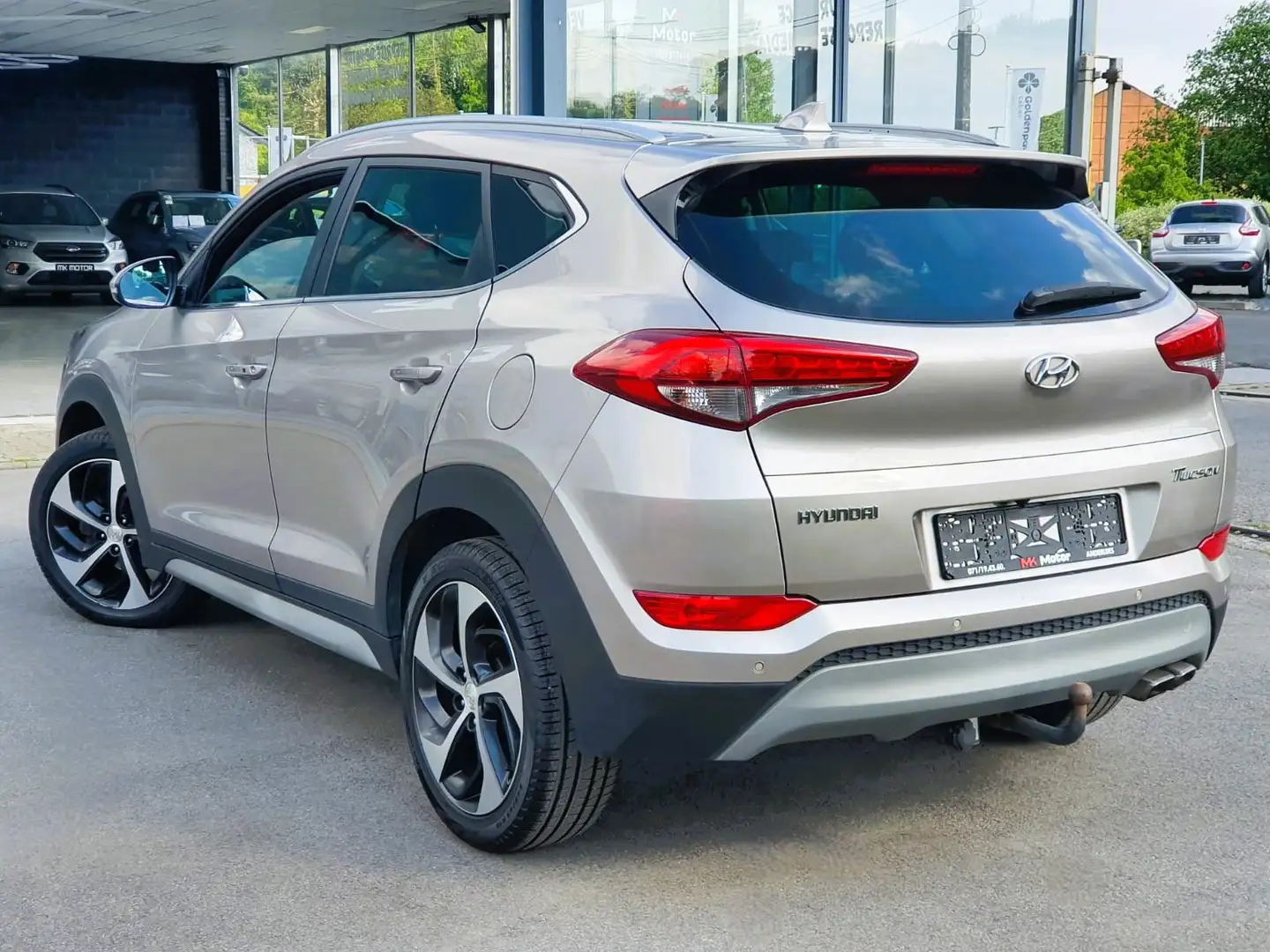 Hyundai TUCSON 🟢1.6 ESSENCE 177CV - CUIR - GPS - AIRCO CAMERA Beige - 2