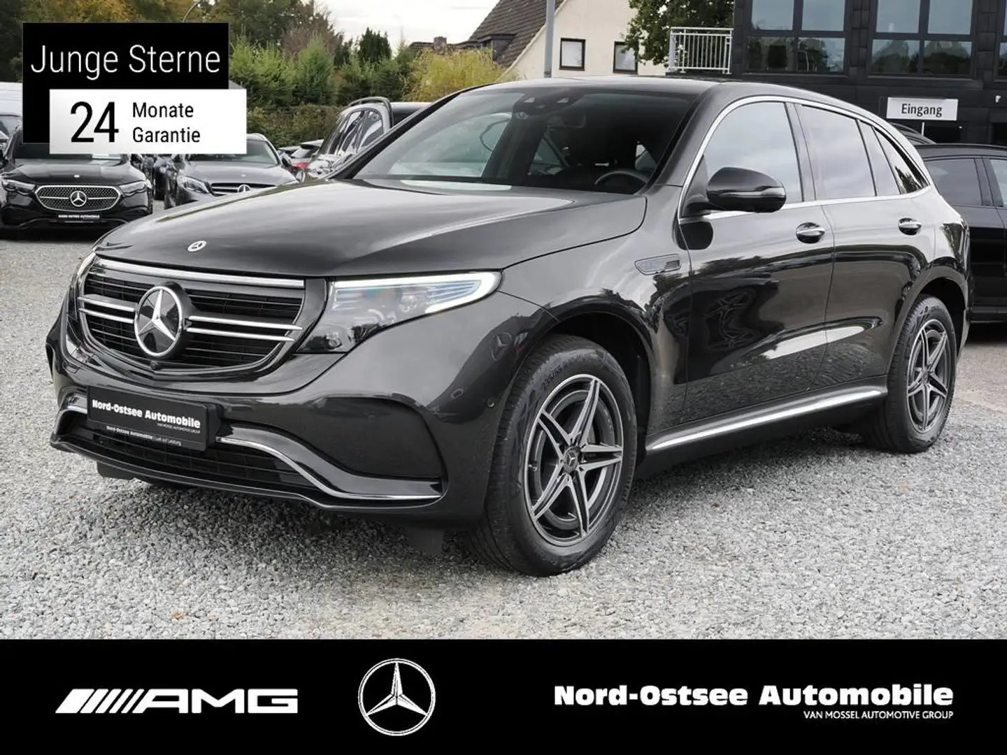 Mercedes-Benz EQC 400 4MATIC AMG LINE MULTIBEAM 360 PDC NAVI Grau - 1