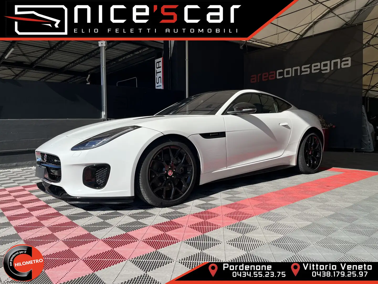 Jaguar F-Type F-Type 2.0 aut. Coupé R-Dynamic Blanc - 1