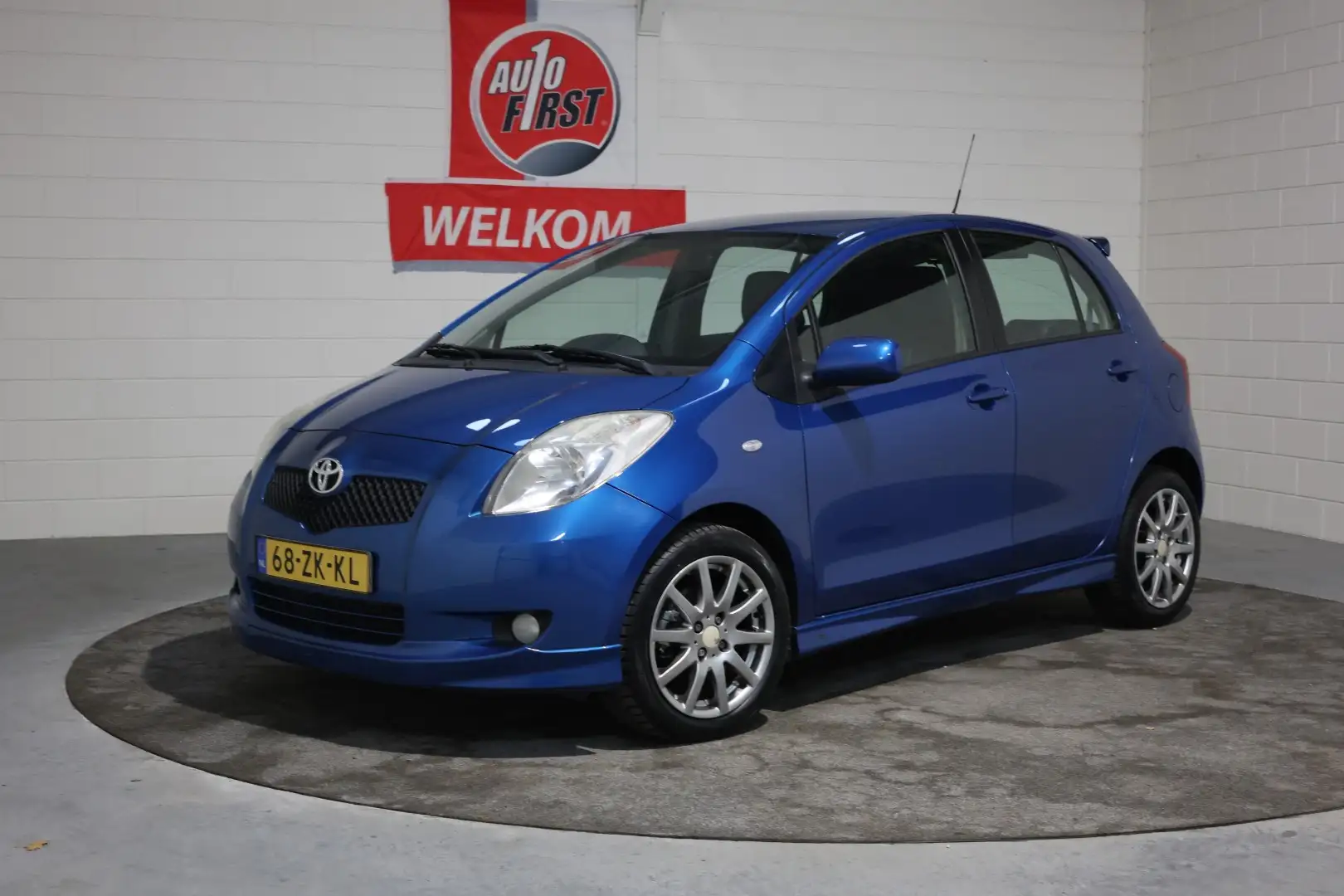 Toyota Yaris 1.3 VVTi Sol, Nieuwe koppeling, Airco, Lederen bek Blau - 1