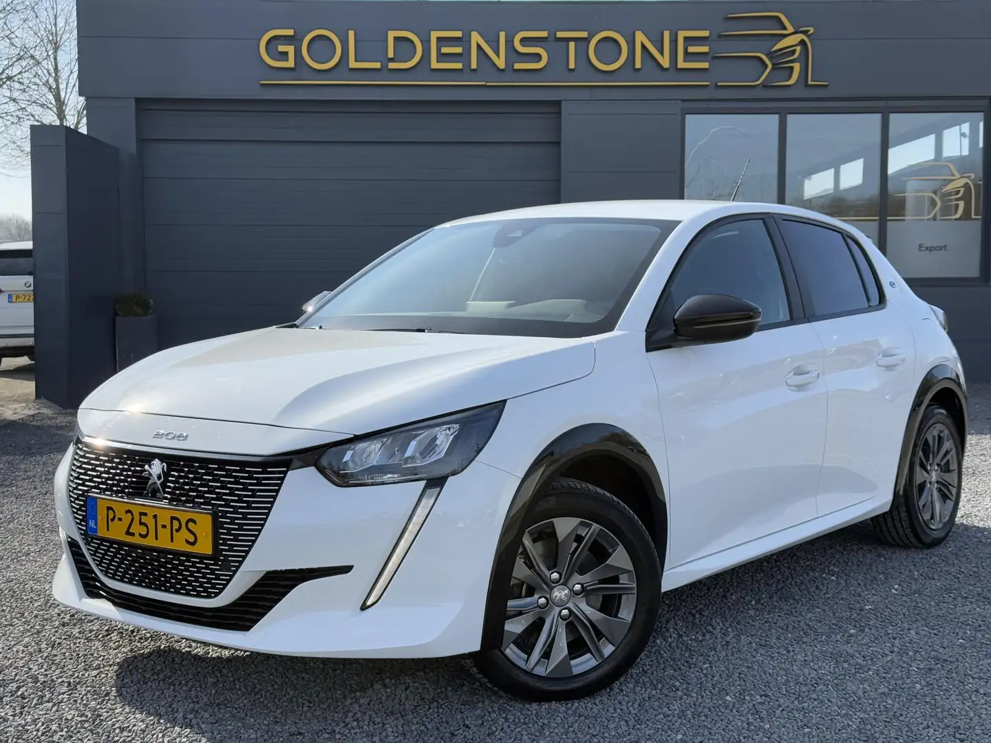 Peugeot e-208 EV Active Pack 50 kWh 1e Eigenaar,Navi,Clima,Cruis Bílá - 1