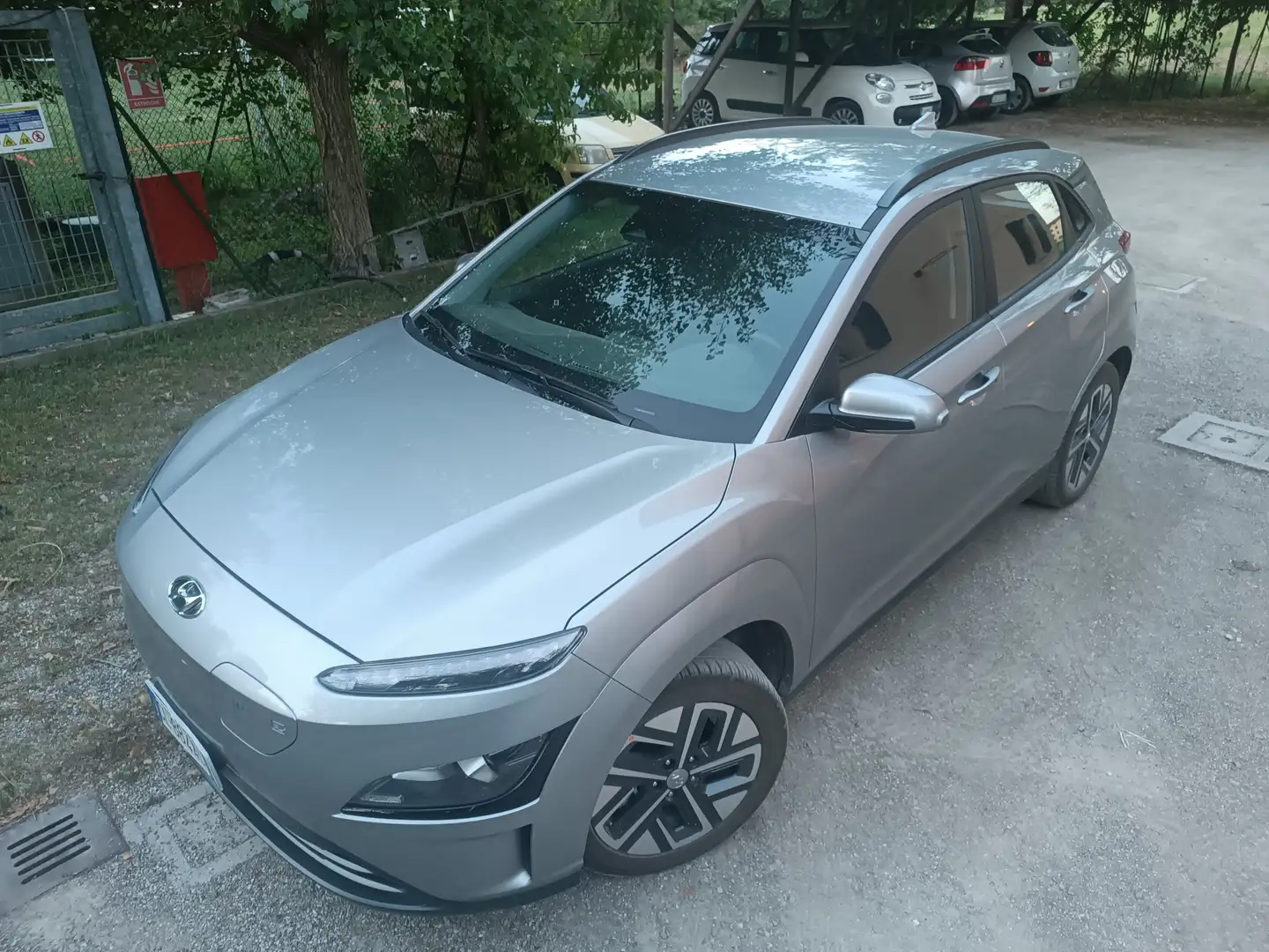 Hyundai KONA Kona Electric I 2018 39 kWh EV Xprime+ Argento - 1