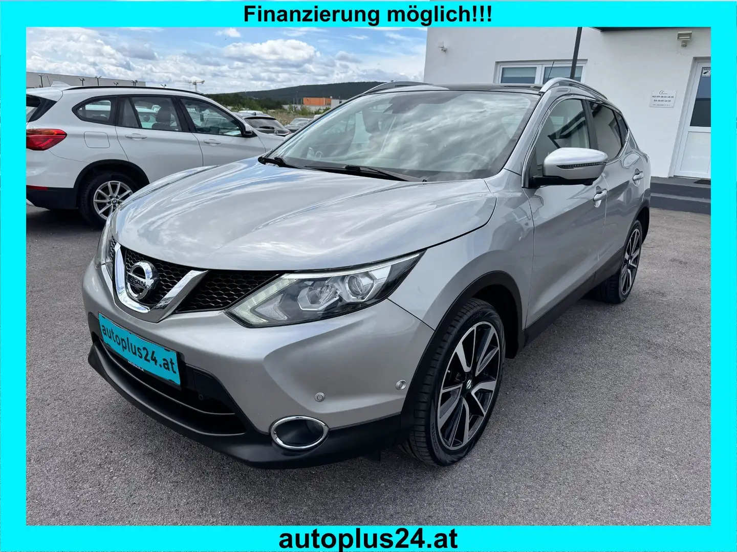 Nissan Qashqai 1,6 dCi Tekna Aut. Grau - 1