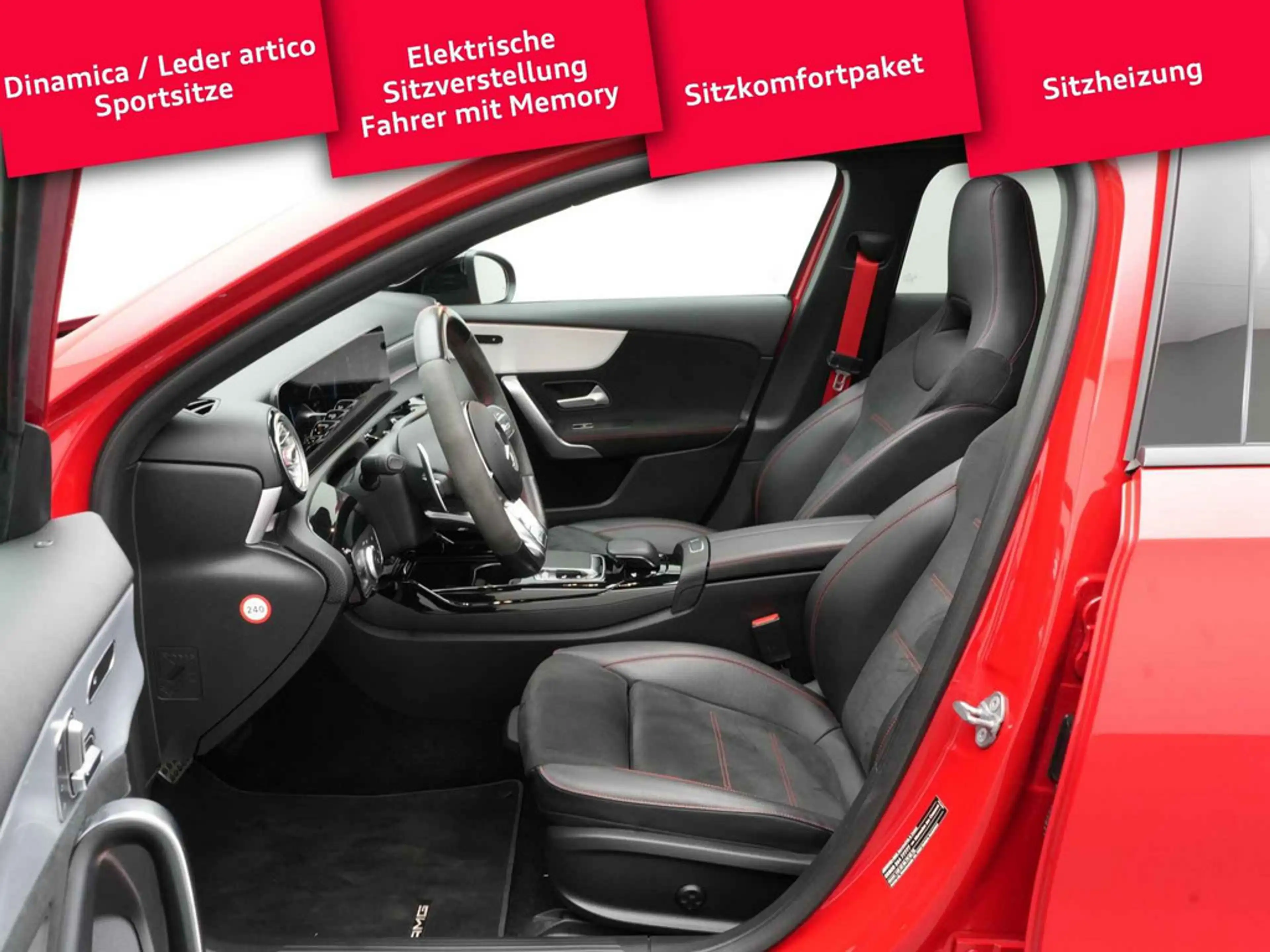 Mercedes-Benz A 35 AMG VIRT NAVI LEDER PANO LED KAM MEMORY — photo 13