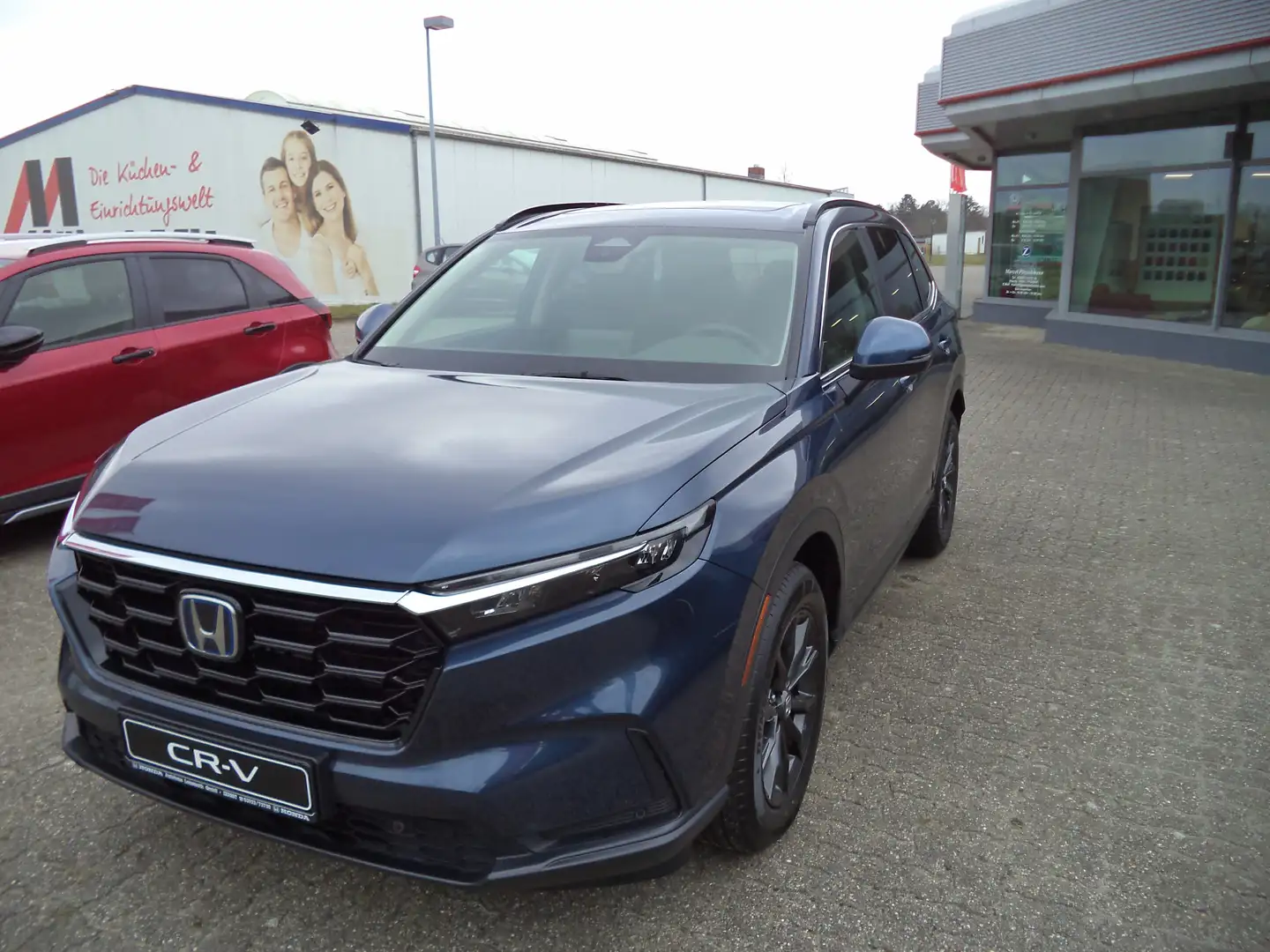 Honda CR-V e:HEV Elegance AWD Bleu - 2
