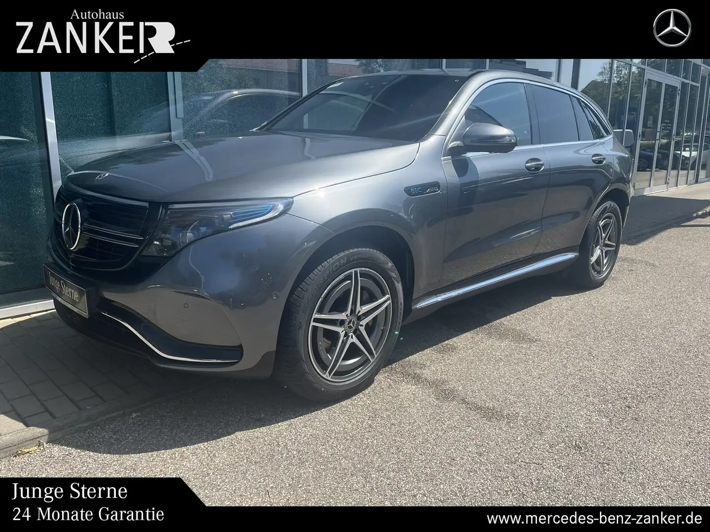 Mercedes-Benz EQC 400 EQC 400 4M AMG *AHK*DISTRONIC*360*AMBI*EASYPACK Grau - 1
