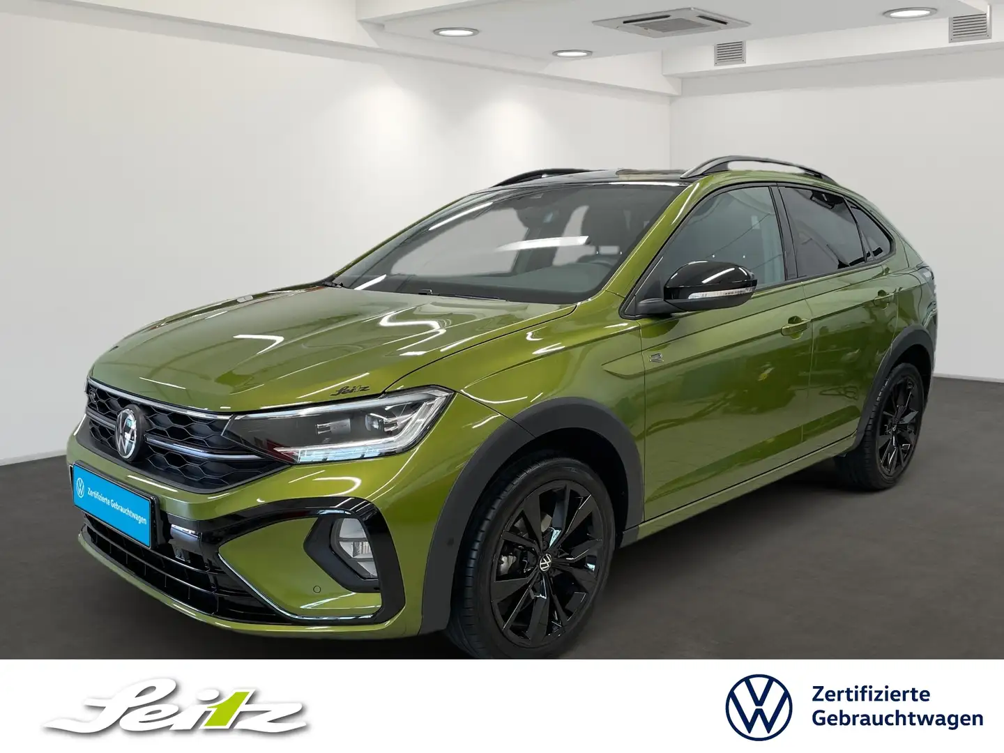 Volkswagen Taigo 1.5 TSI R-Line *NAVI*MATRIX*SITZH*KAMERA* Zwart - 1