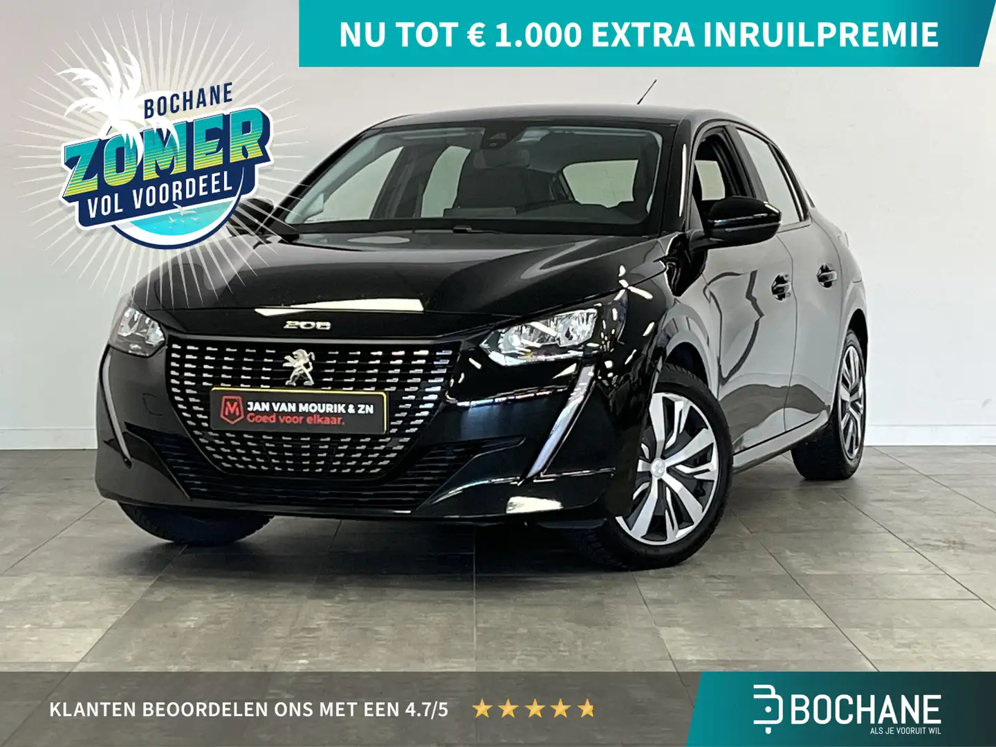 Peugeot 208 1.2 PureTech Blue Lease | Navigatie | DAB Noir - 1