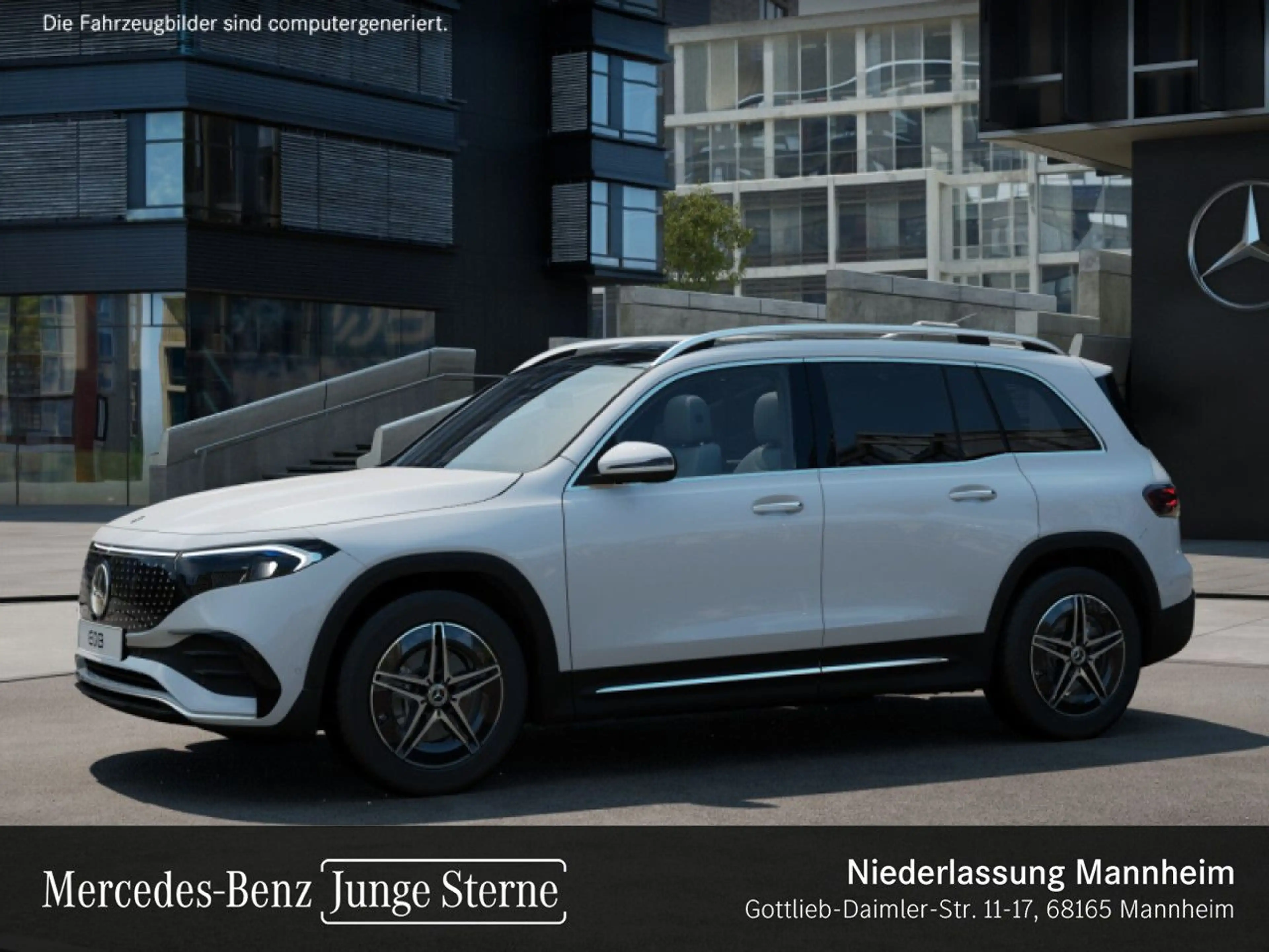 Mercedes-Benz EQB 300 4M AMG+PREMIUM+AHK+PANO+360+MEMORY+HUD — photo 3