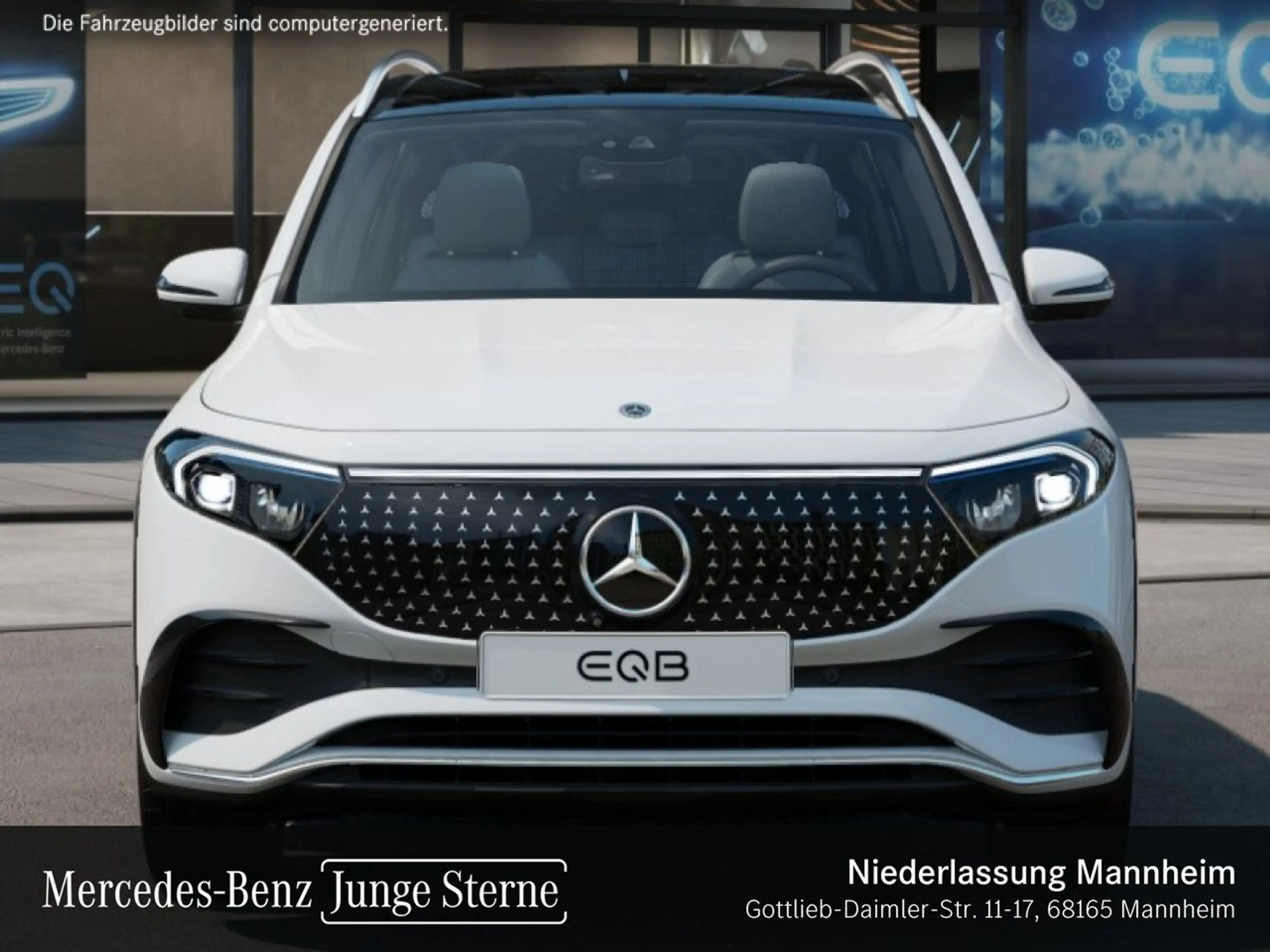 Mercedes-Benz EQB 300 4M AMG+PREMIUM+AHK+PANO+360+MEMORY+HUD — photo 8