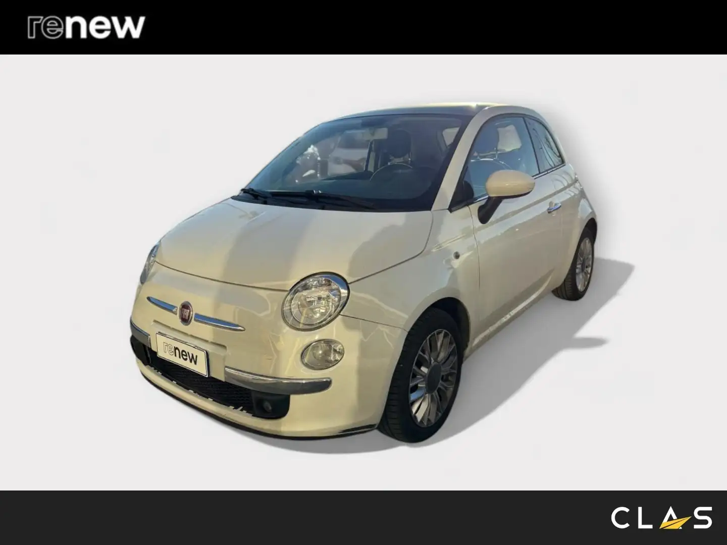 Fiat 500 500 1.2 Lounge 69cv Weiß - 1