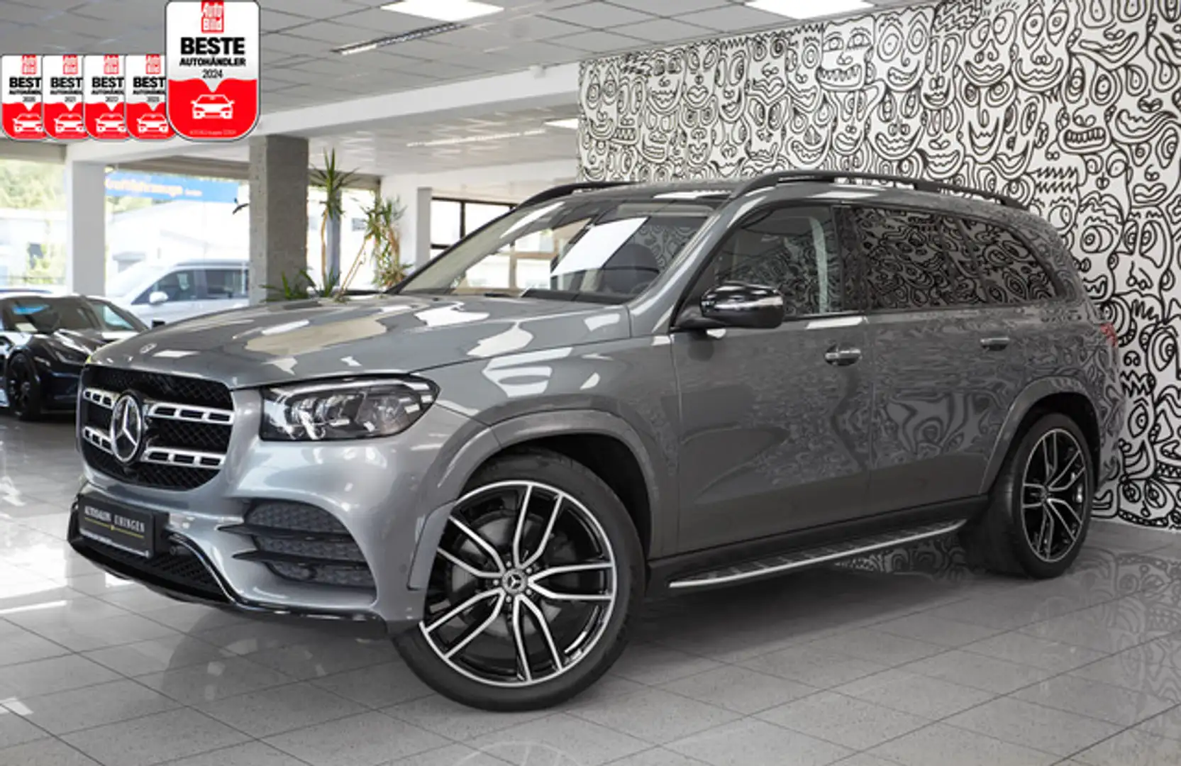 Mercedes-Benz GLS 400 d 3x AMG SPORT*MASSAGE*PANO*LUFT*7S*VOLL Grijs - 1