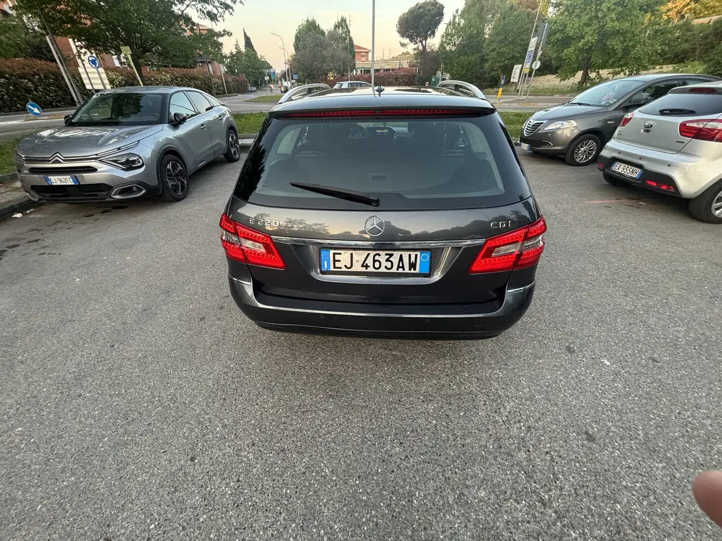 Mercedes-Benz CE 220 Interni Meta Pelle Meta Tessuto Blau - 1
