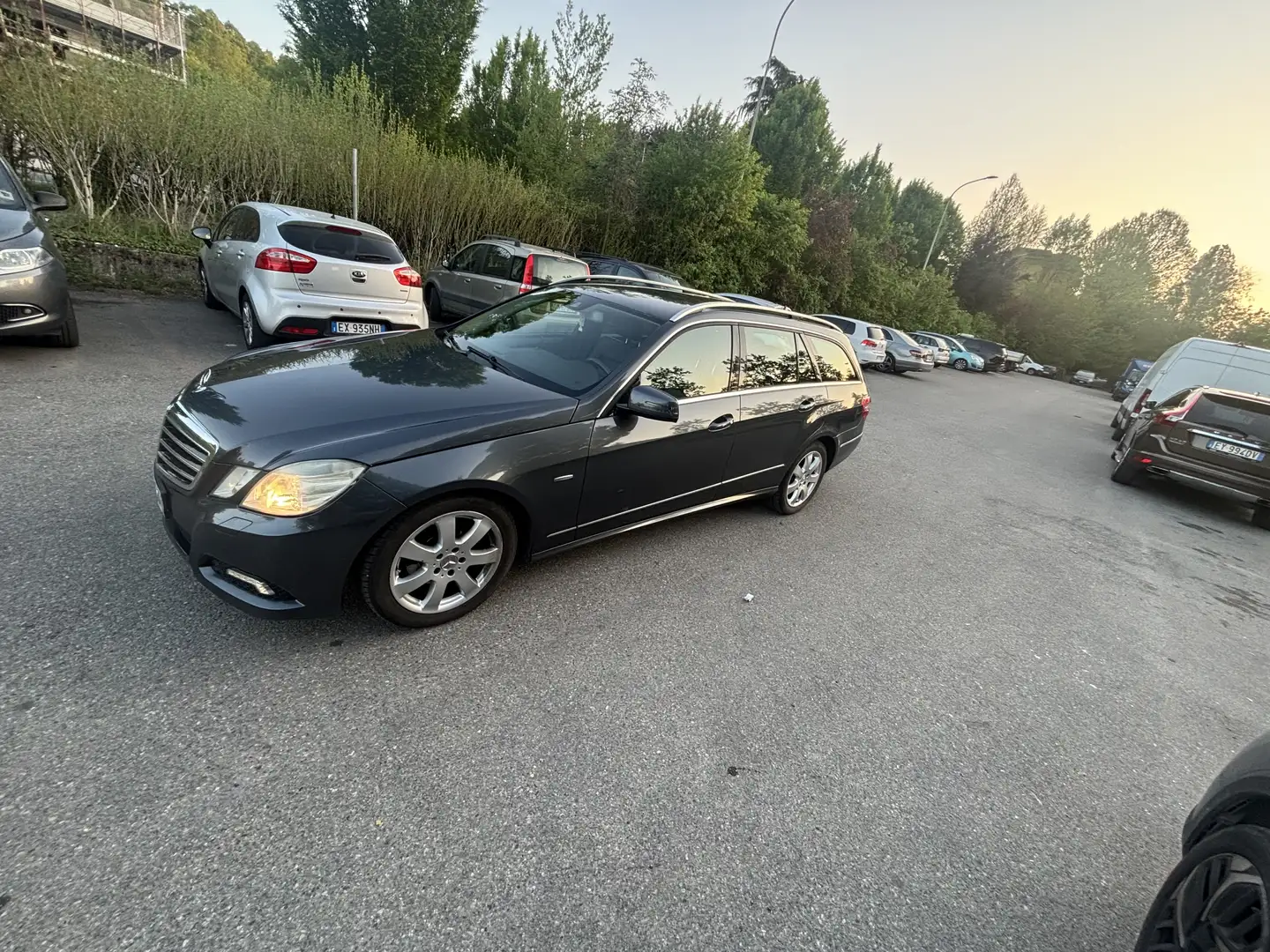 Mercedes-Benz CE 220 Interni Meta Pelle Meta Tessuto Blau - 2