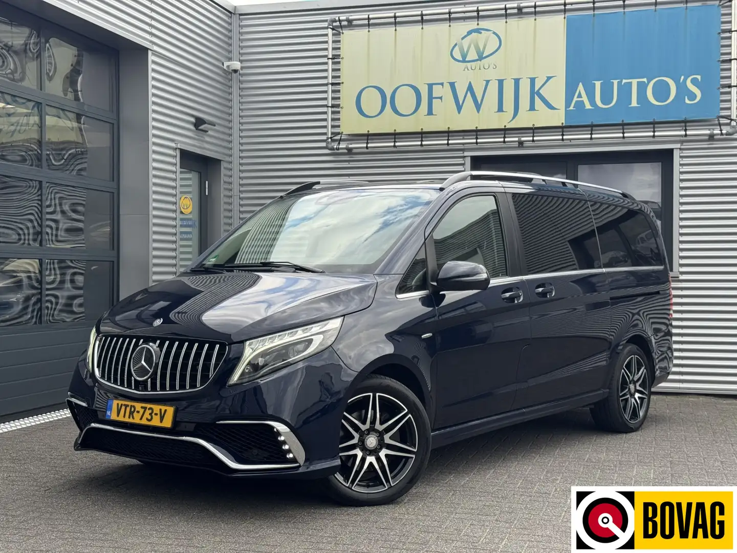 Mercedes-Benz V 250 250d AMG 4-MATIC Lang DC Avantgarde Full-Opties Blau - 1