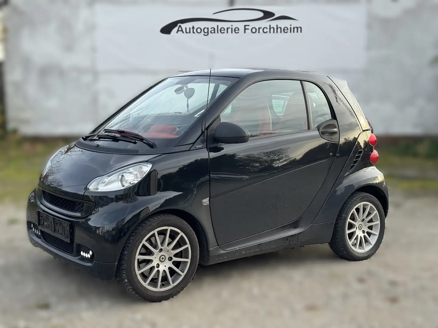 smart forTwo Automatik*TÜV&KD NEU*Servo*Klima*Pano*AHK Schwarz - 1
