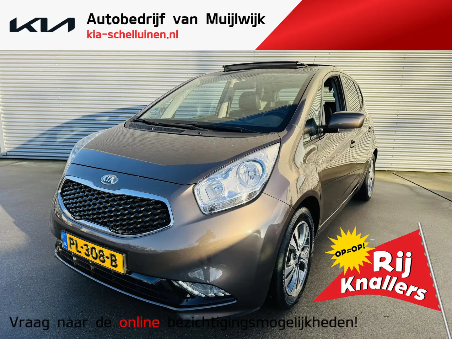 Kia Venga 1.4 Summer Edition Trekhaak | Panoramadak | Dealer Marrón - 1