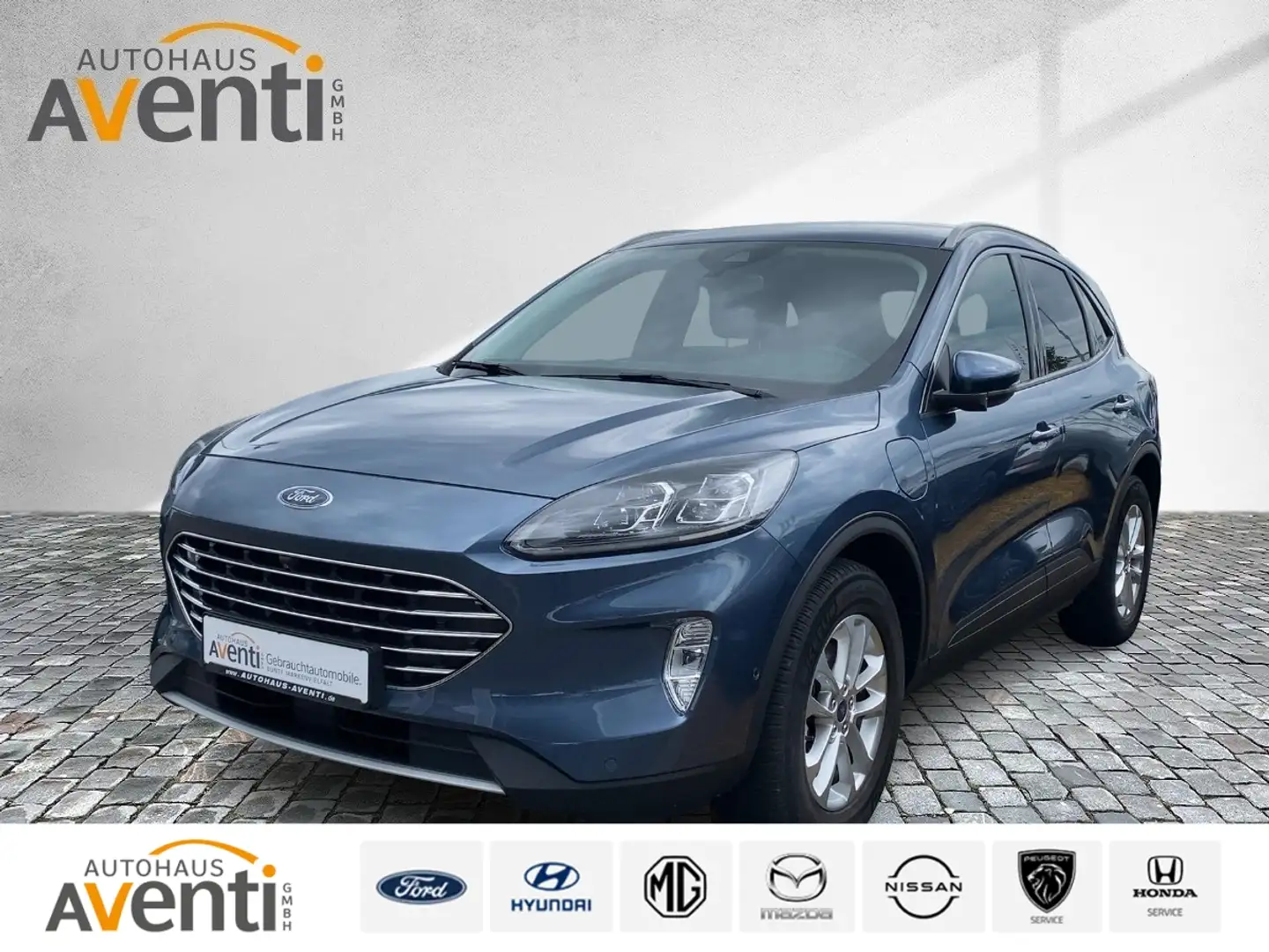 Ford Kuga 2.5 Duratec PHEV Titanium X SHZ*RFK*ACC*LED Blauw - 1