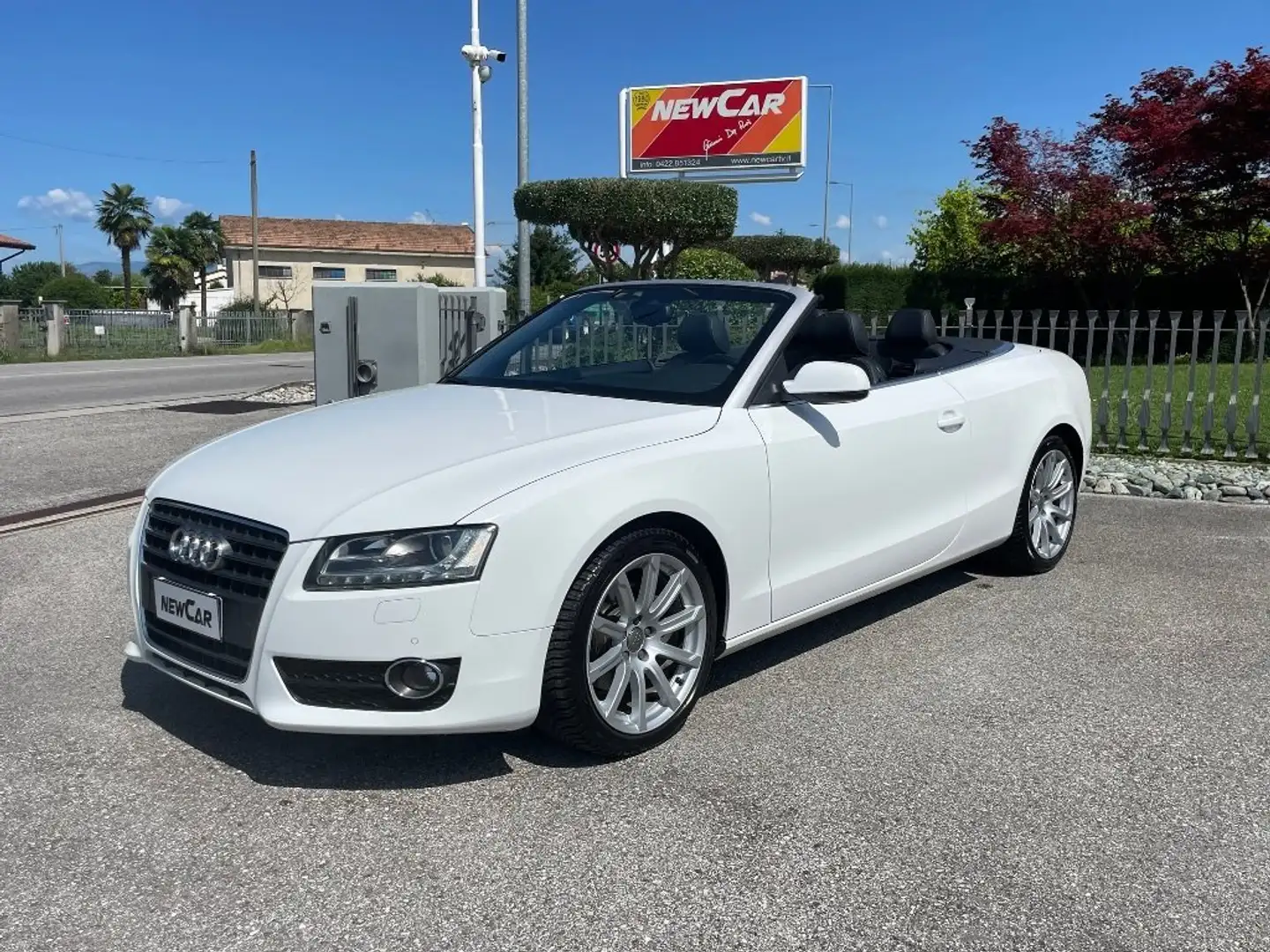 Audi A5 A5 Cabriolet Cabrio 2.0 TDI Ambition 170cv Blanc - 1