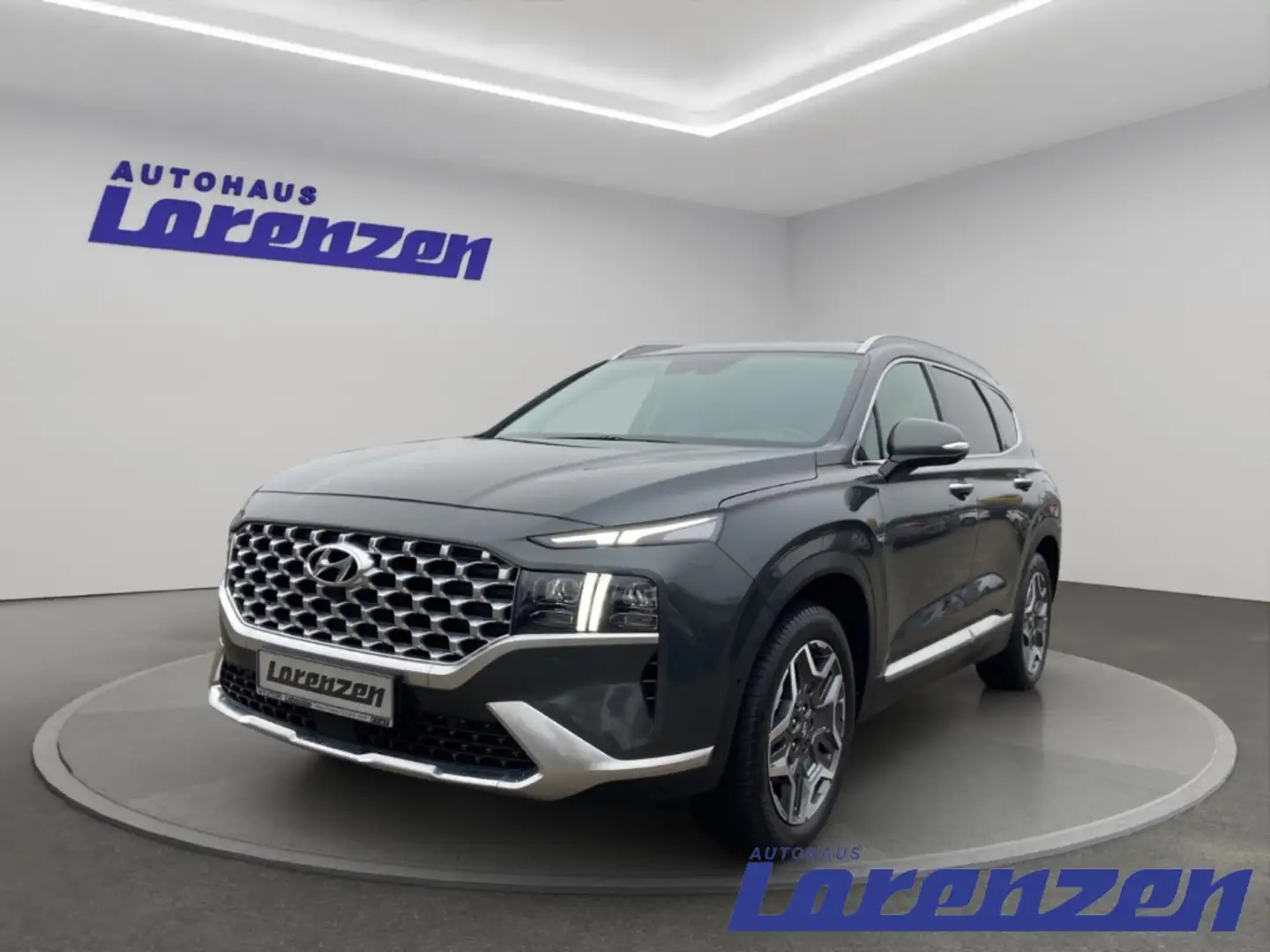 Hyundai SANTA FE Prime Plug-In Hybrid 4WD 6AT HUD Niveau Navi Sound Grün - 1