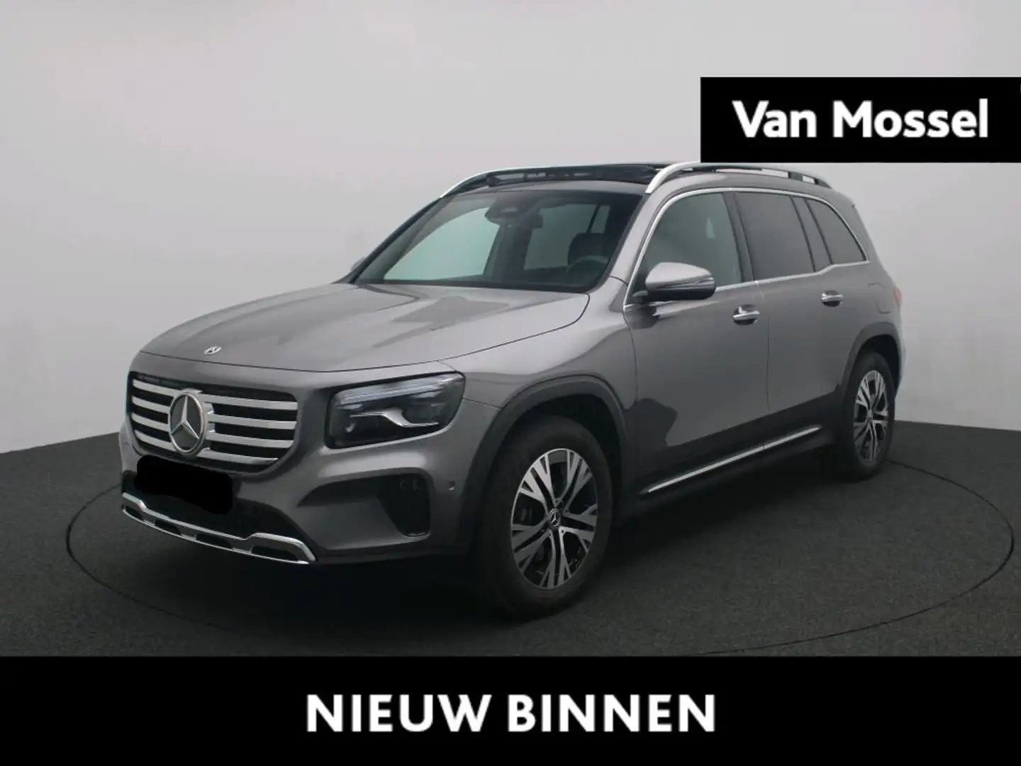 Mercedes-Benz GLB 200 Luxury Line + LEDER + PANO DAK + TREKHAAK + MULTIB Grijs - 1