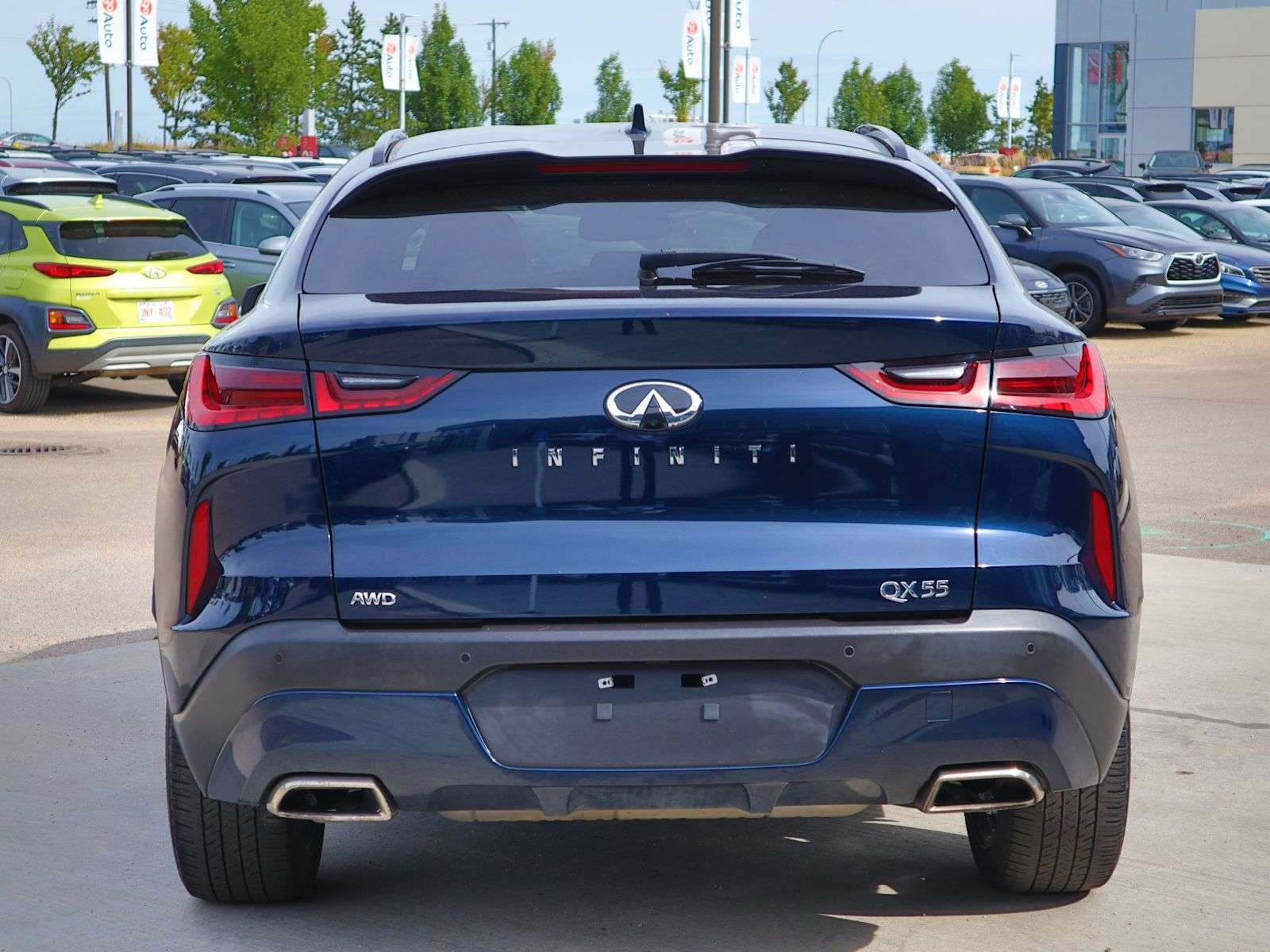 2023 Infiniti QX55 ESSENTIAL/AWD/LEATHER HEATED&VENTILATED SEATS/HEATED STEERING WHEEL — photo 5
