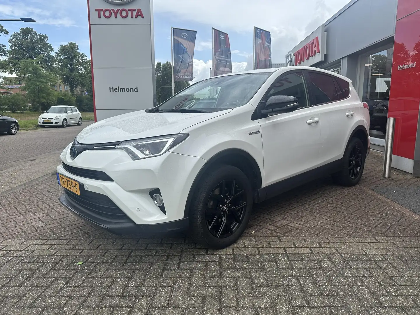 Toyota RAV 4 2.5 Hybrid Black Edition Weiß - 2
