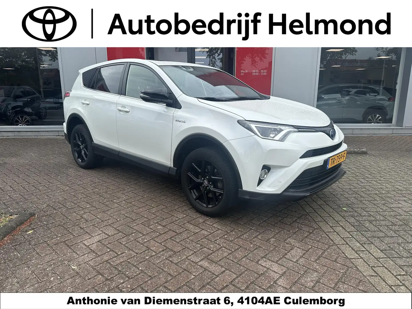 Toyota RAV 4 2.5 Hybrid Black Edition Wit - 1