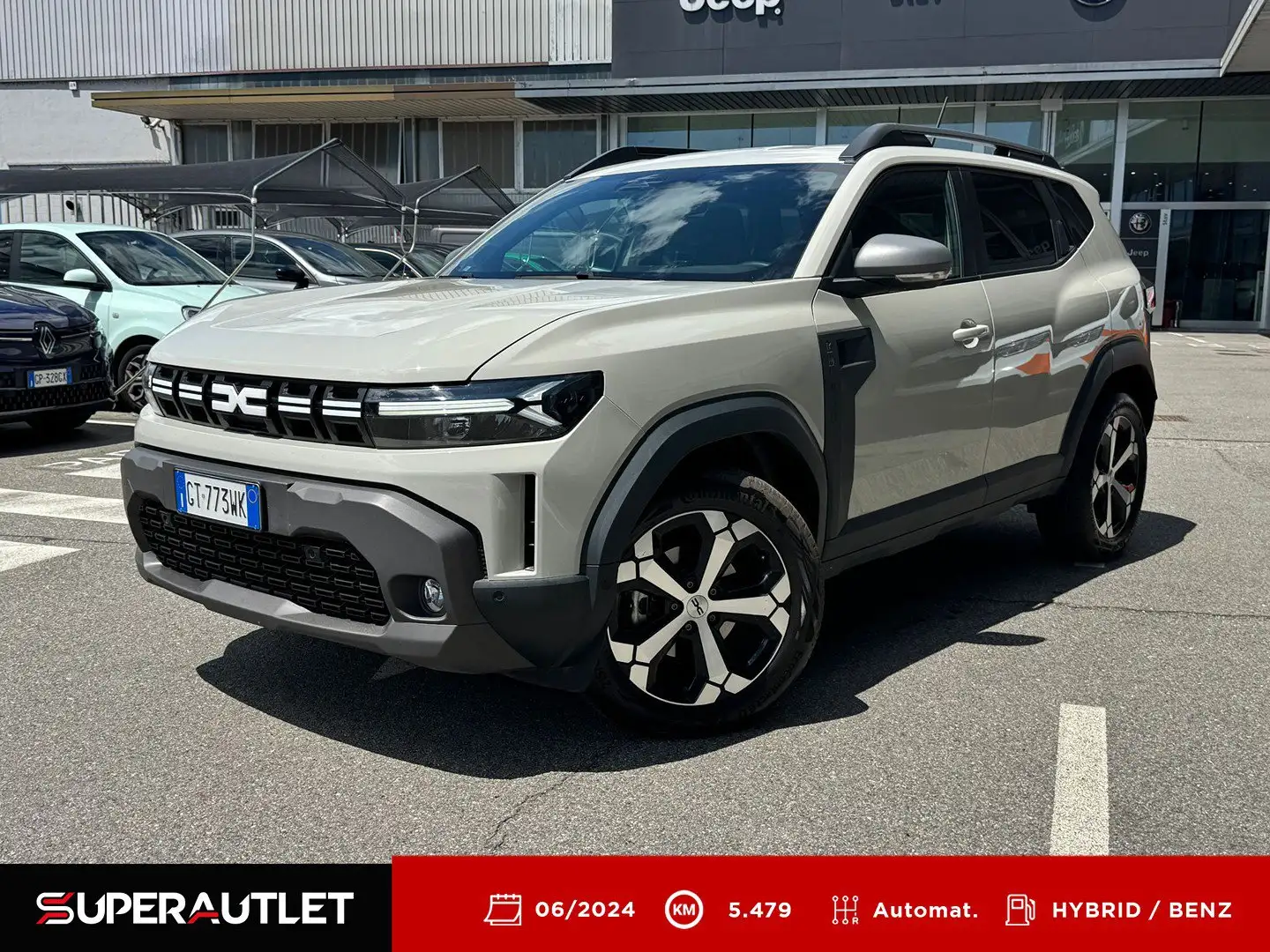 Dacia Duster NUOVO journey hybrid 140 Grigio - 1