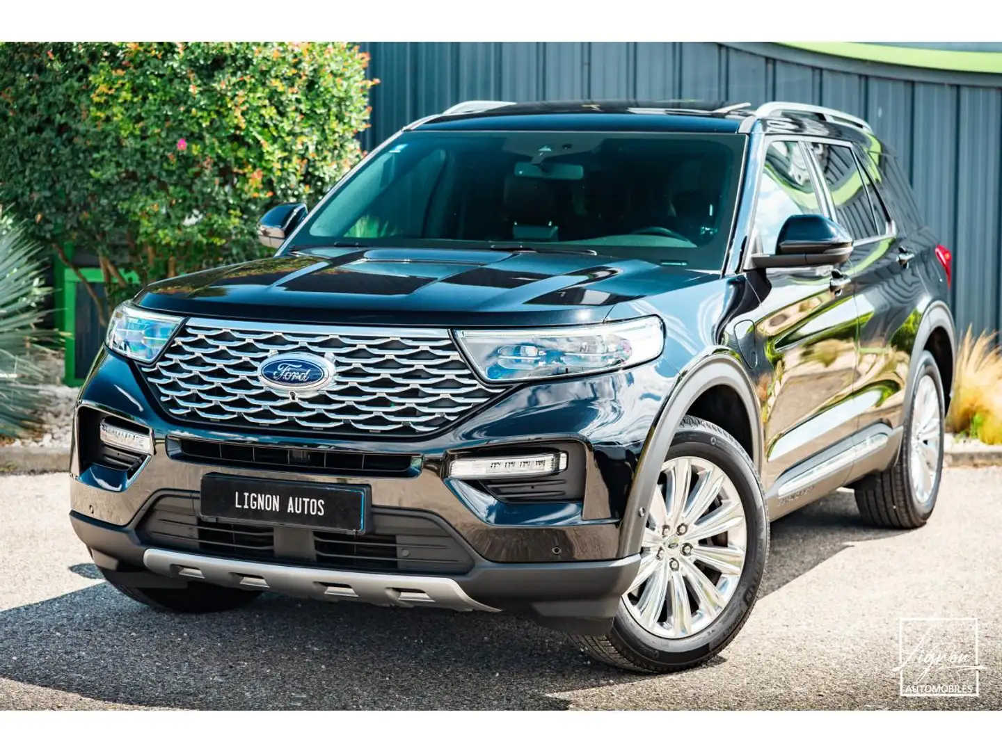 Ford Explorer 3.0 ECOBOOST 457 ch Parallel PHEV Platinium i-AWD BVA10 Noir - 1