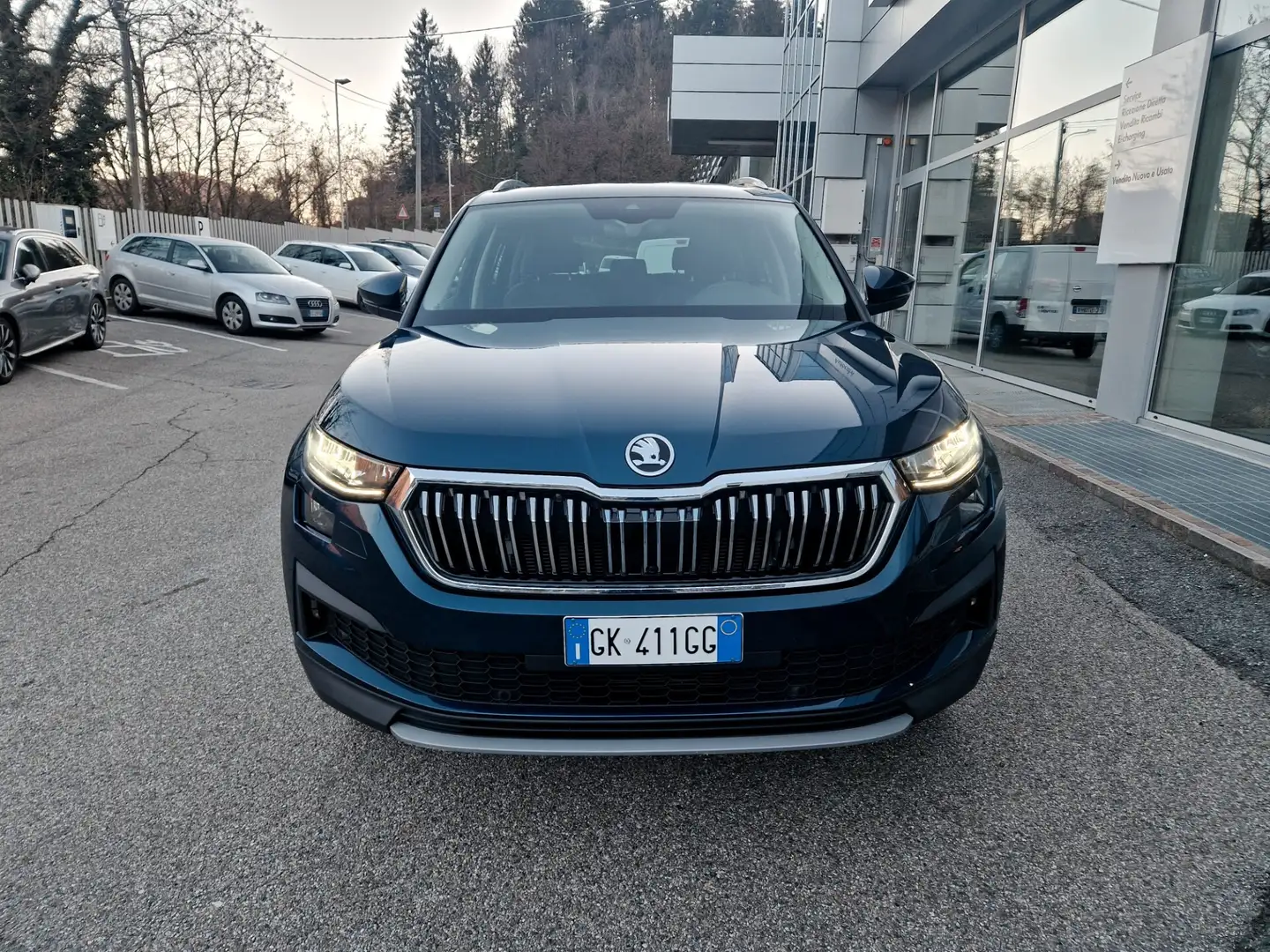 Skoda Kodiaq Kodiaq 2.0 TDI EVO SCR DSG Style Синій - 2