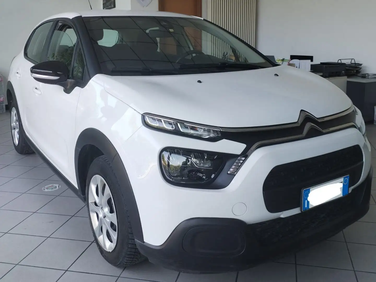 Citroen C3 C3 1.5 bluehdi Feel s Wit - 1