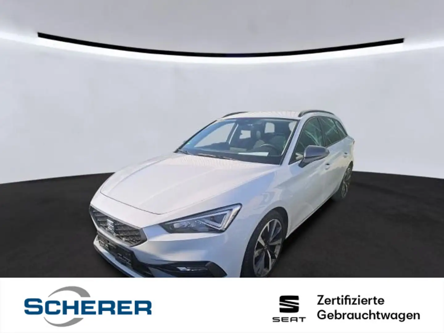 SEAT Leon Sportstourer FR 1.5 TSI LED CARPLAY SHZ EPH Weiß - 1