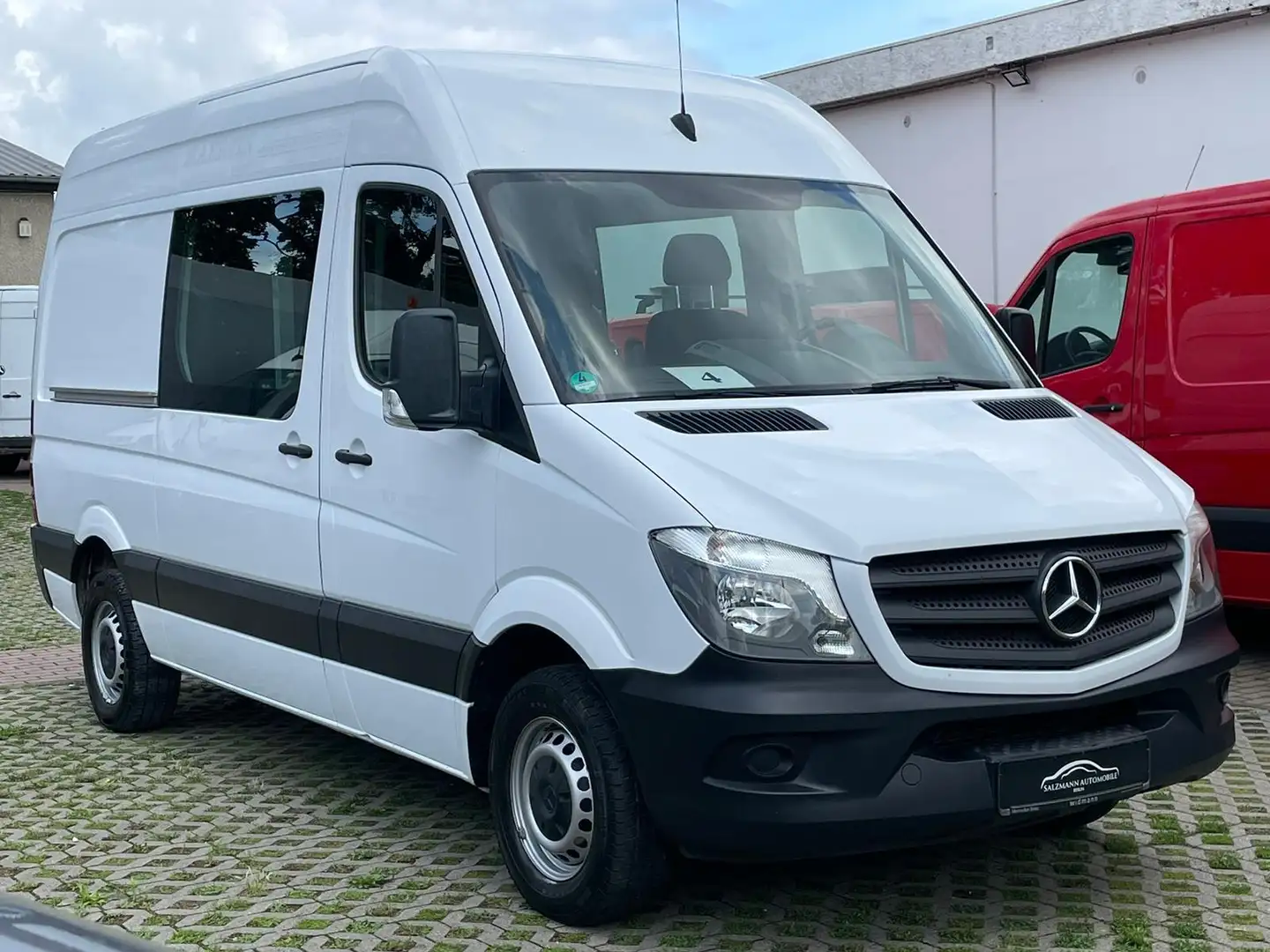 Mercedes-Benz Sprinter 316 CDI/L2/H2/MixTo/KLIMA/AHK/1.H/TOP Weiß - 2