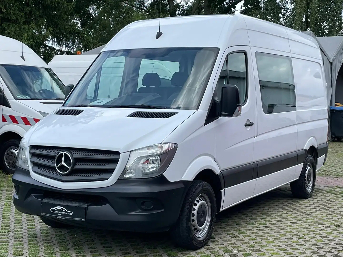Mercedes-Benz Sprinter 316 CDI/L2/H2/MixTo/KLIMA/AHK/1.H/TOP Weiß - 1