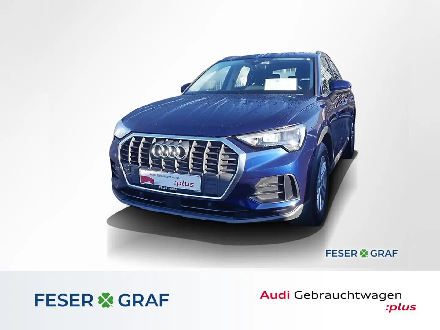 Audi Q3 35 TFSI SmartphoneInt,PDC,Sitzhzg,Tempomat Blauw - 1