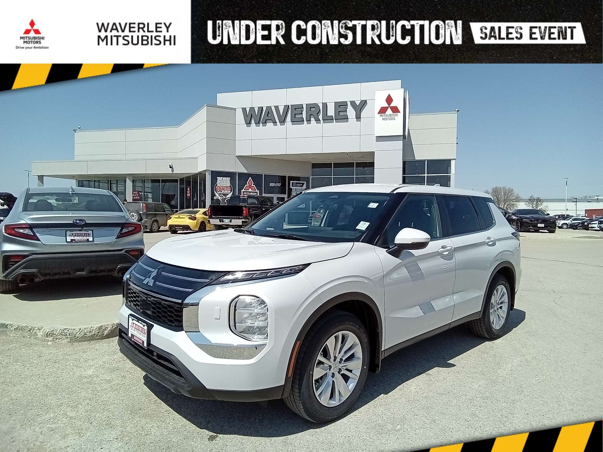 White 2026 Mitsubishi Outlander SUV / Crossover Front-Wheel Drive Automatic