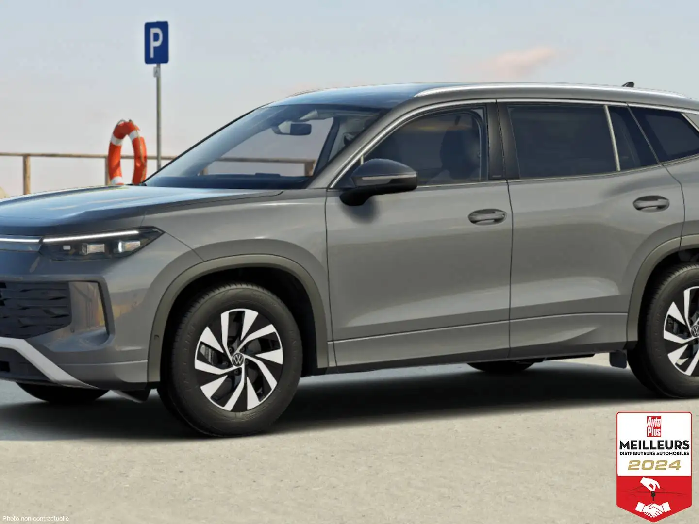 Volkswagen Tayron eTSI 150 DSG7 7pl Life Plus +Pack Hiver Blanc - 1