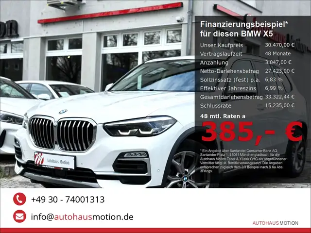 2021 BMW X5 in White for sale