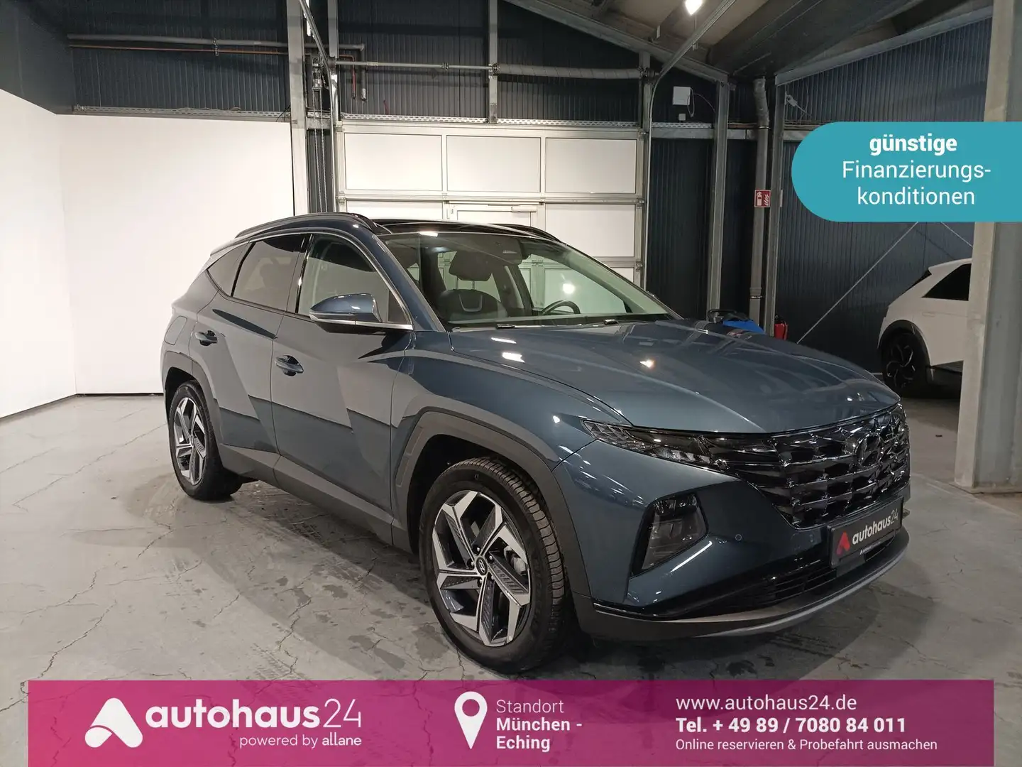 Hyundai TUCSON 1.6 PHEV Prime LED|Leder|Navi|ACC|Kamera Blau - 1