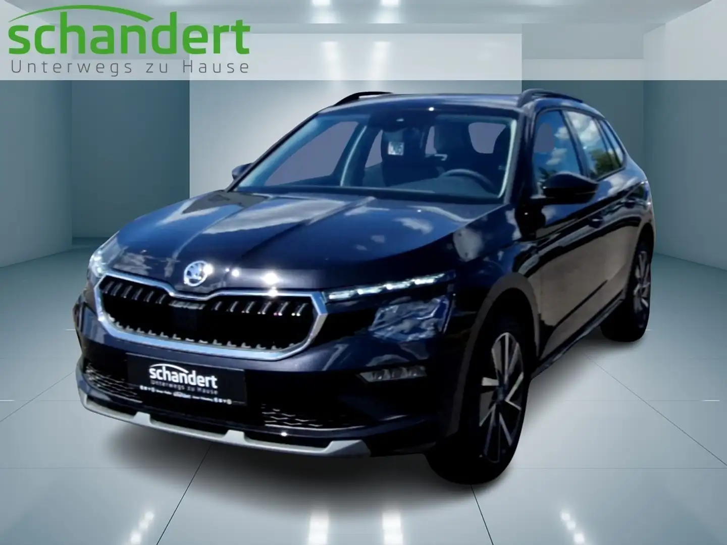 Skoda Kamiq 1.0 TSI Tour DSG LED Navi ACC Klimaautomatik Schwarz - 1